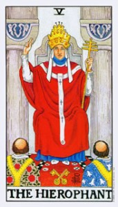 Betekenis van de tarotkaart de Hierofant