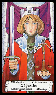 Betekenis Tarotkaart Gerechtigheid