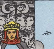 De vogels op de tarotkaart zwaarden koning de betekenis van de vogels in de tarotkaart zwaarden koning