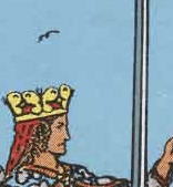 de vogels op de tarotkaart zwaarden koningin de betekenis van de vogels op de tarotkaart zwaarden koningin